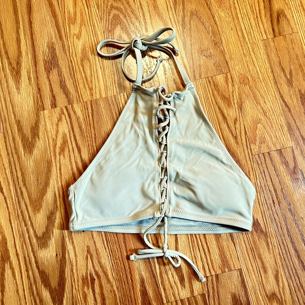 Two piece tropical bikini